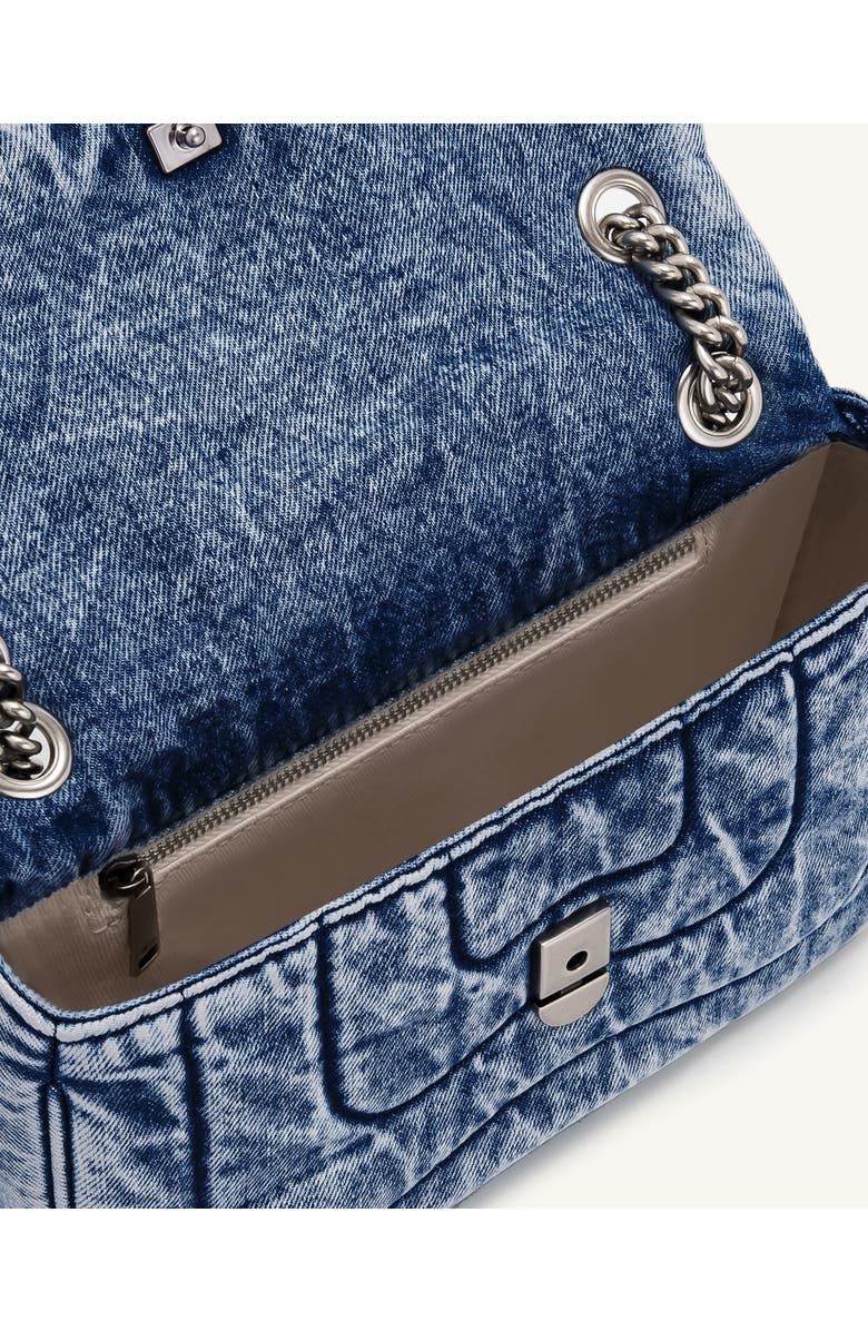 JW PEI Tina Quilted Denim Convertible Crossbody Bag, Alternate, color,