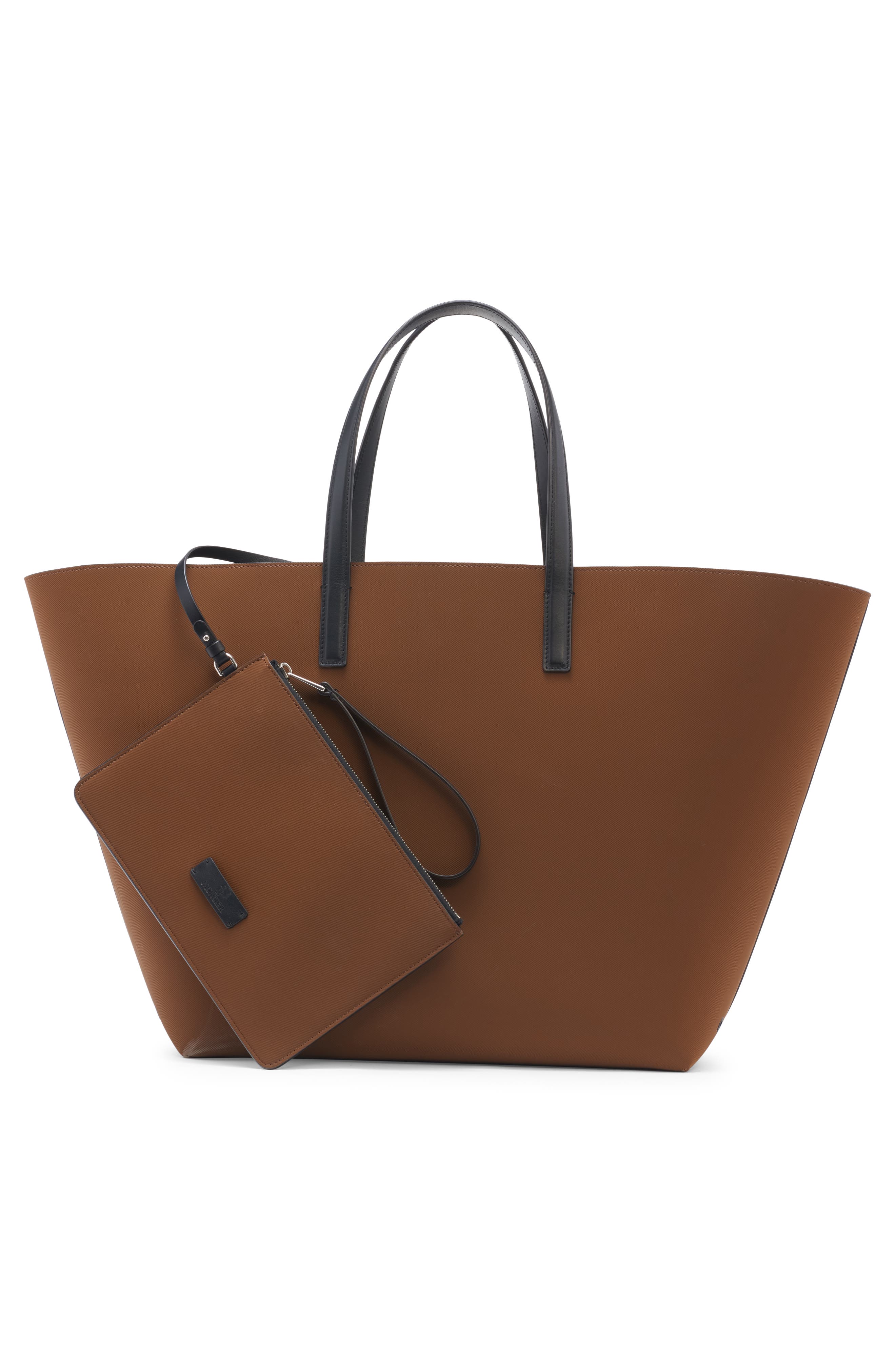Moncler Large Very Tote, Alternate, color, Brown