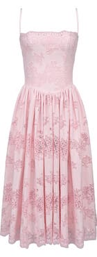 HOUSE OF CB Chloe Broderie Anglaise Party Dress