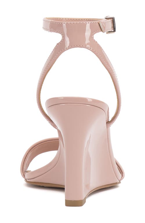 Vince Camuto Jefany Wedge Sandal In Pale Peony