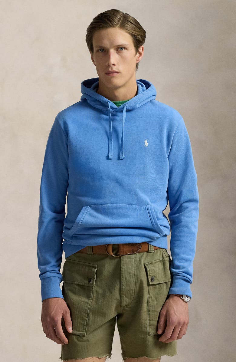 Polo Ralph Lauren Cotton French Terry Pullover Hoodie, Alternate, color, 