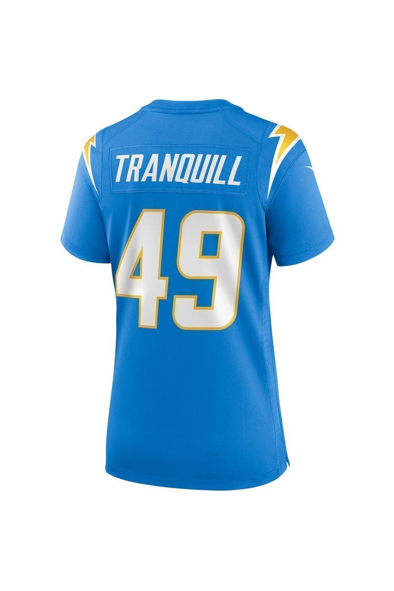 Women's Nike Drue Tranquill Powder Blue Los Angeles Chargers Game Jersey, Alternate, color, Blue