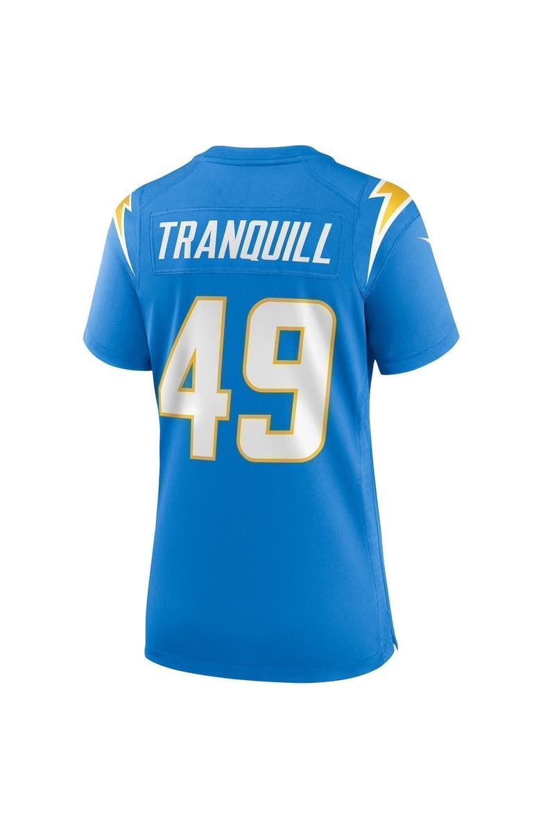 Nike Women's Nike Drue Tranquill Powder Blue Los Angeles Chargers Game Jersey, Alternate, color, 