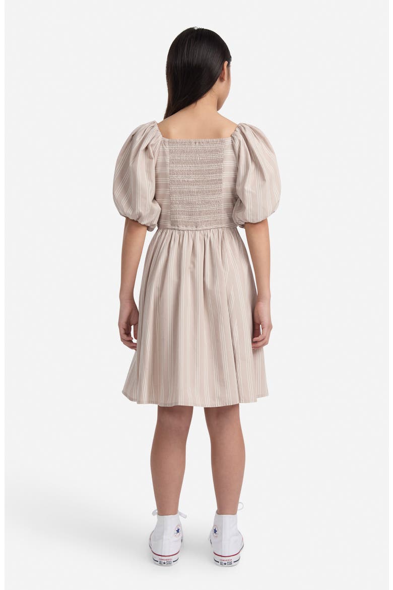 Kids' Emerson Puff Sleeve Sundress, Alternate, color, SIMPLY TAUPE