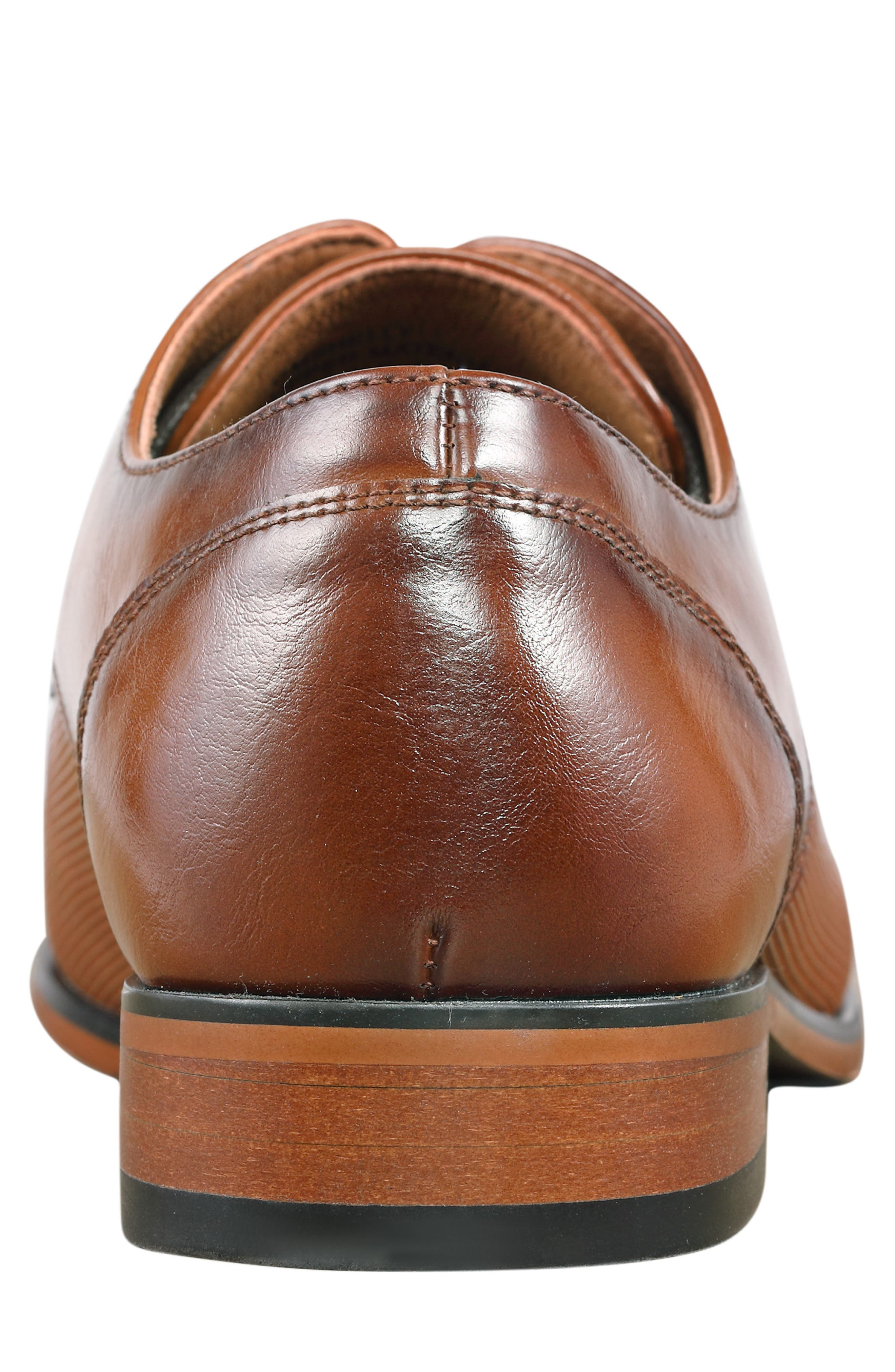 GUESS Shelly Cap Toe Derby, Alternate, color, Dark Natural