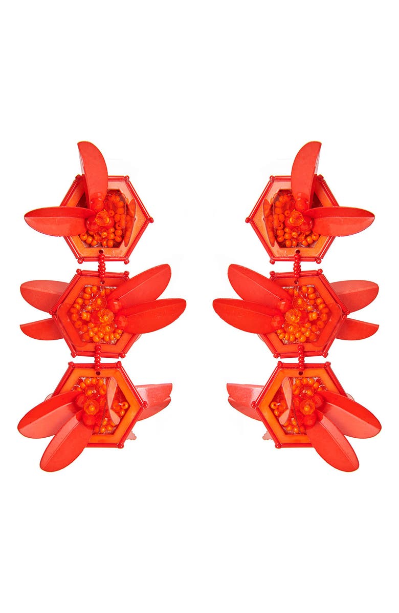 Mignonne Gavigan Abby Beaded Drop Earrings, Main, color, 