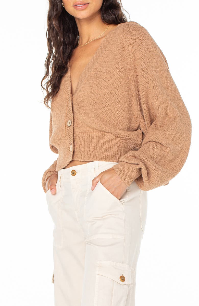 Roxy Balmmy Nights Hooded Cardigan, Alternate, color, 