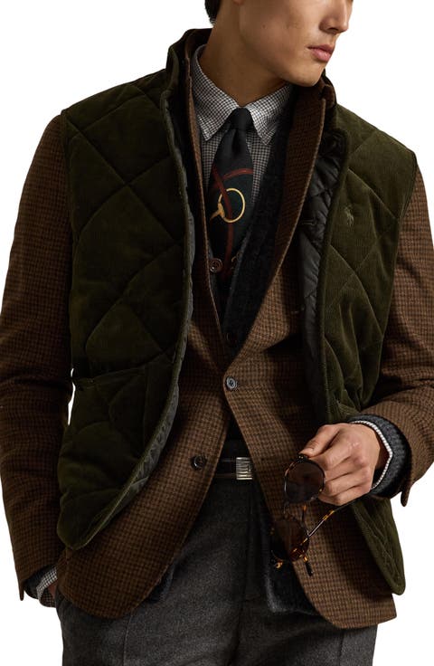 Quilted Corduroy Vest