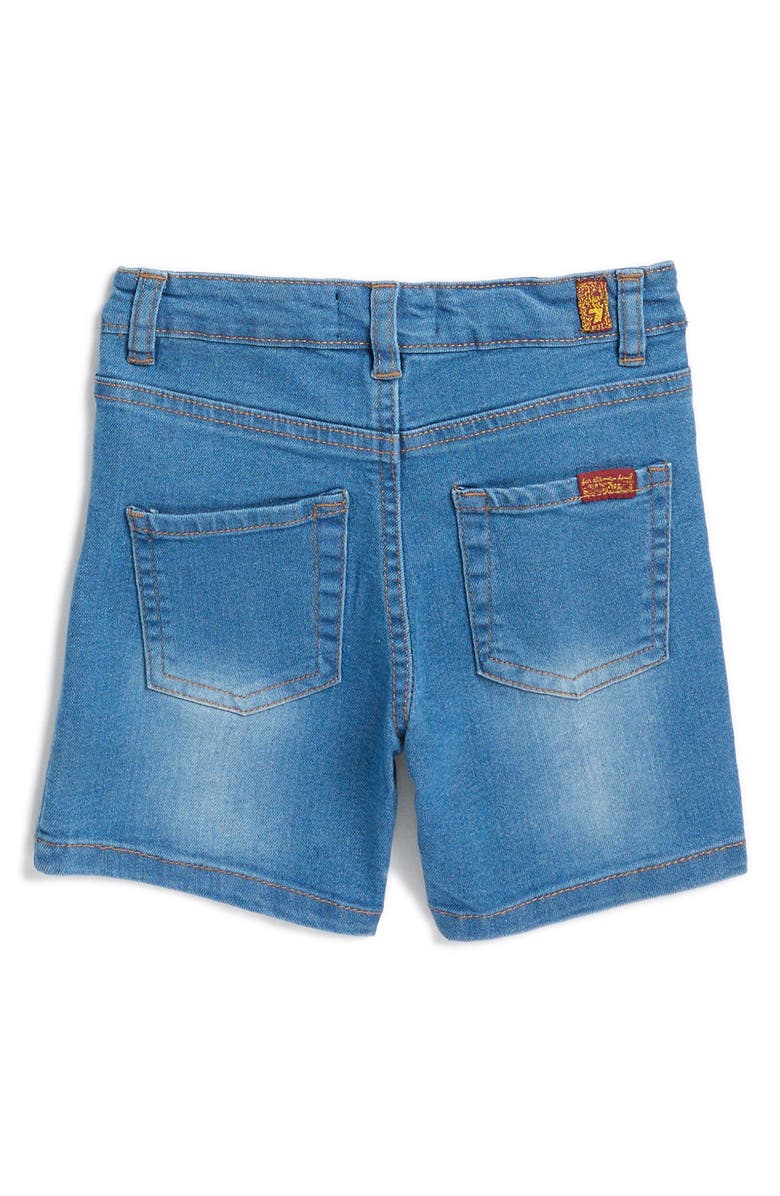 7 For All Mankind Pocket T-Shirt & Denim Shorts Set, Alternate, color,