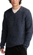 Lucky Brand Easy Marl V-Neck Sweater