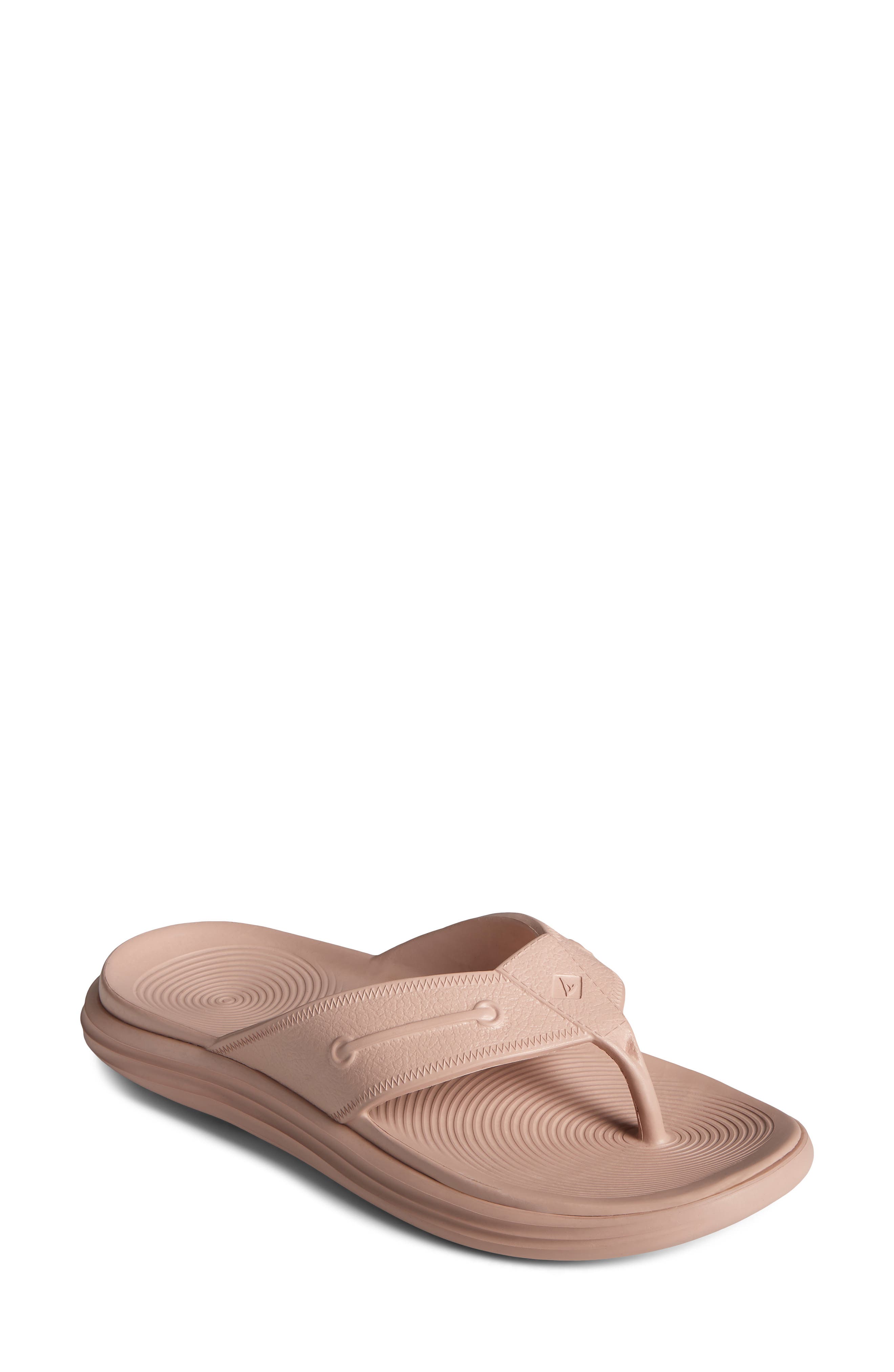Windward Float Flip Flop, Main, color, BLUSH