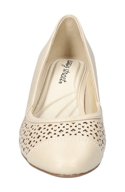 EASY STREET EASY STREET NEVA CAP TOE PUMP