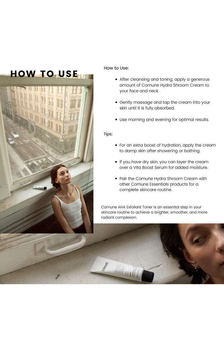 Comune Hydra Shroom Cream, Alternate, color, NO COLOR