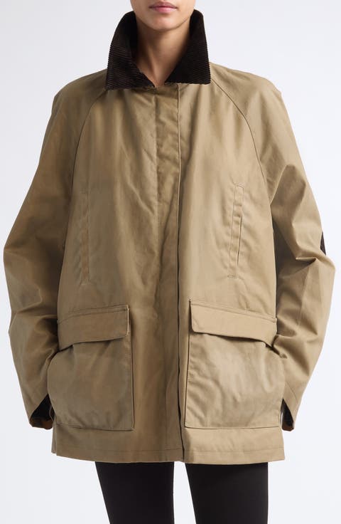 Country Waxed Organic Cotton Jacket