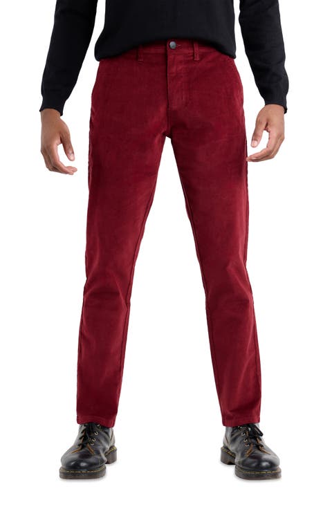 Slim Fit Five-Pocket Corduroy Pants
