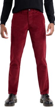 Spring + Mercer Slim Fit Five-Pocket Corduroy Pants