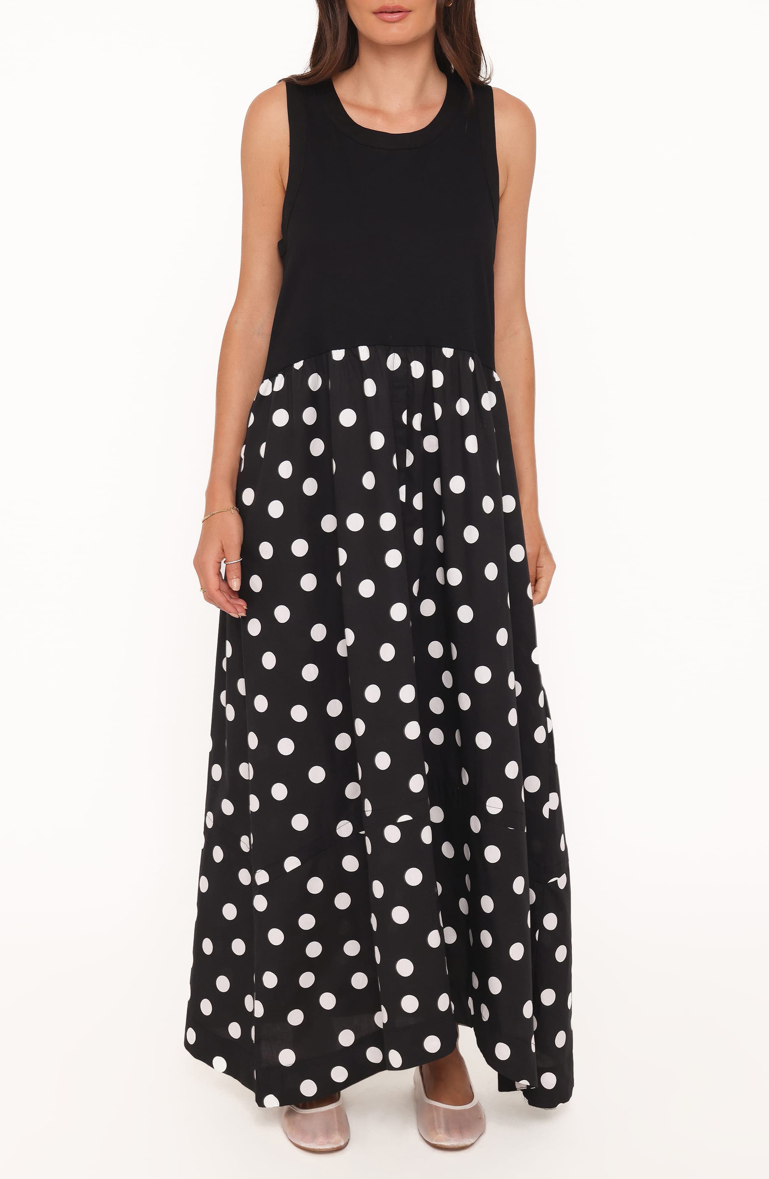 selected BLACK POLKA DOT