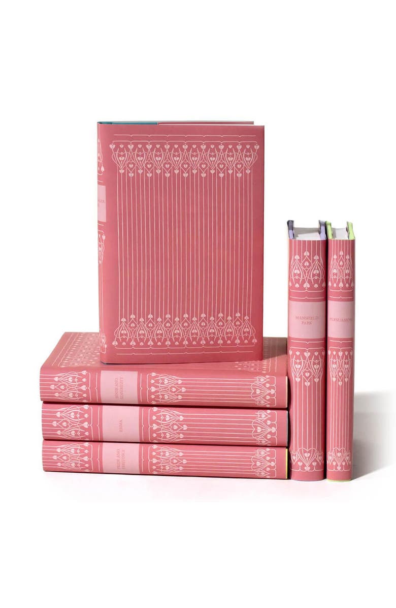Juniper Books Jane Austen Book Set, Vellum, Alternate, color, Vellum