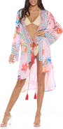 RANEES Floral Cover-Up Duster