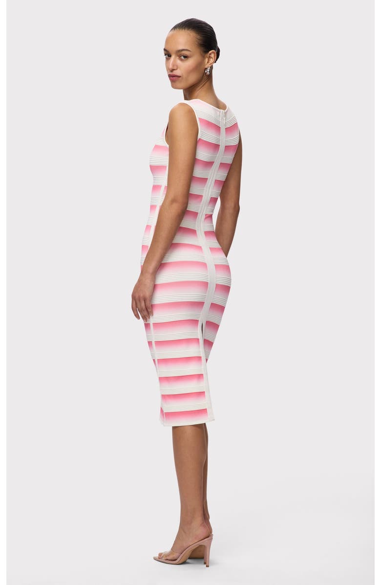 Herve Leger The Clea Dress, Alternate, color, Pink Ombre