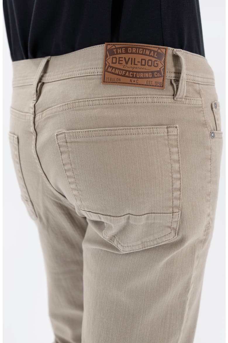 Slim Straight Leg Jeans, Alternate, color, GREYHOUND