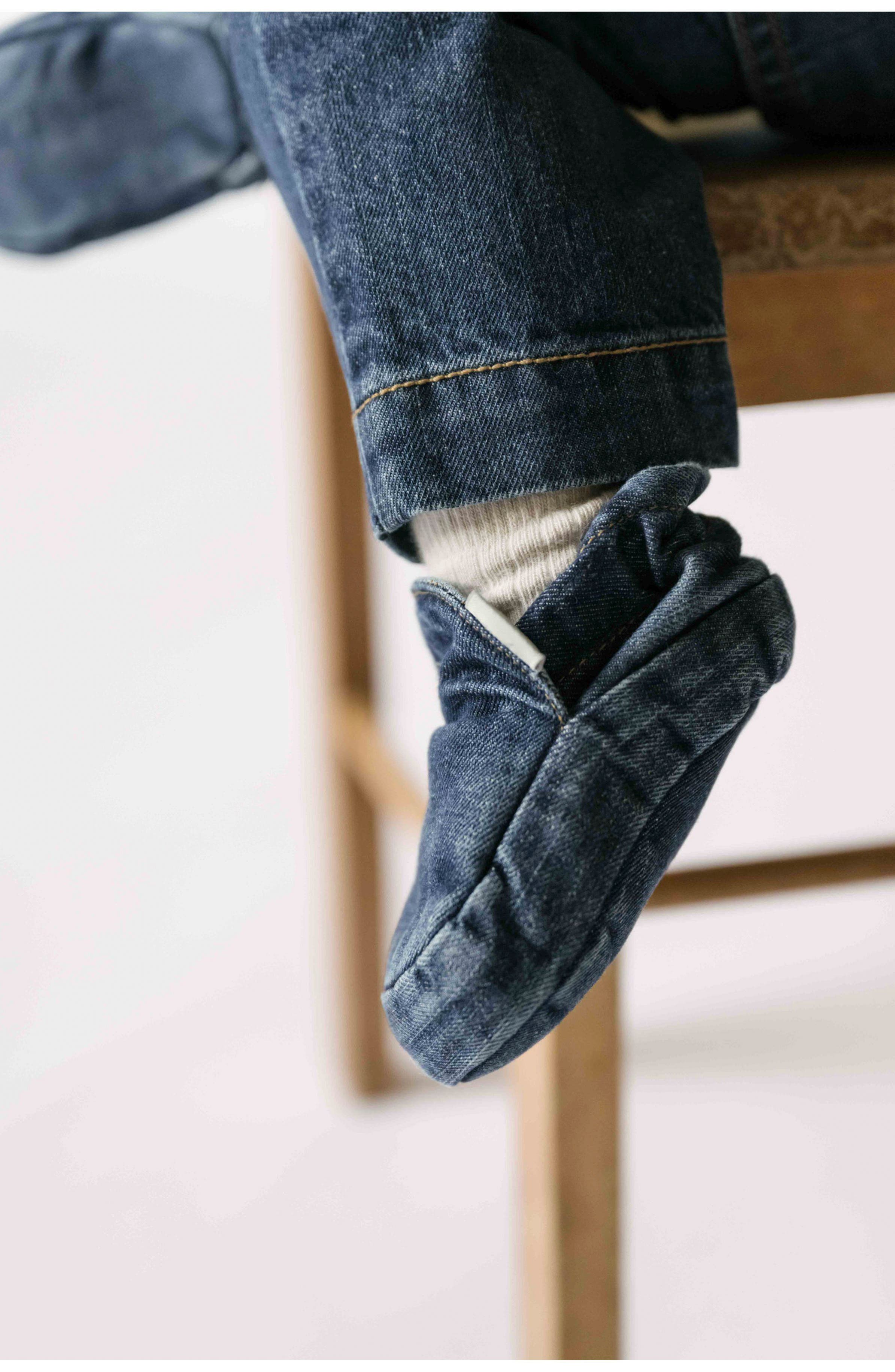Kids' Denim Bootie, Alternate, color, VINTAGE WASH