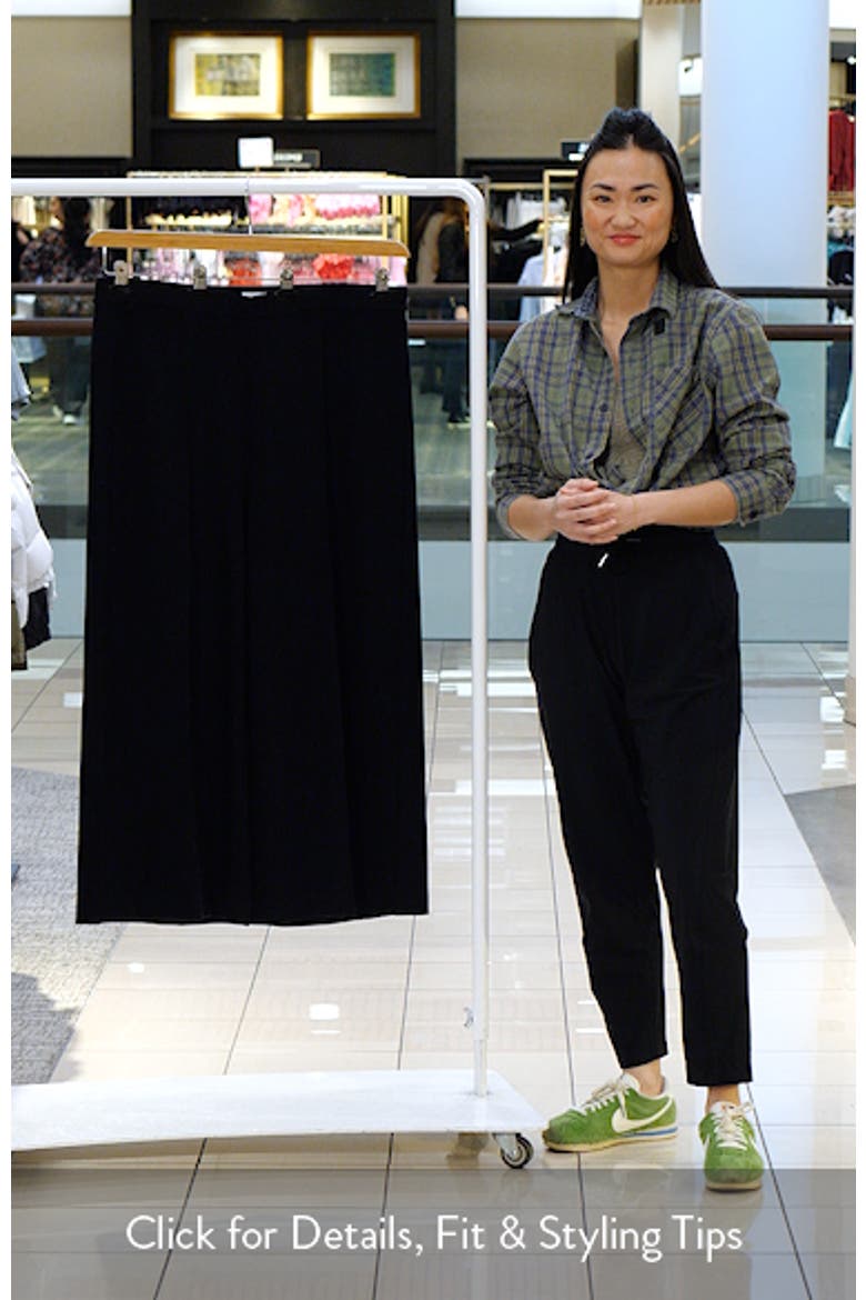 Wide Leg Crop Pants video