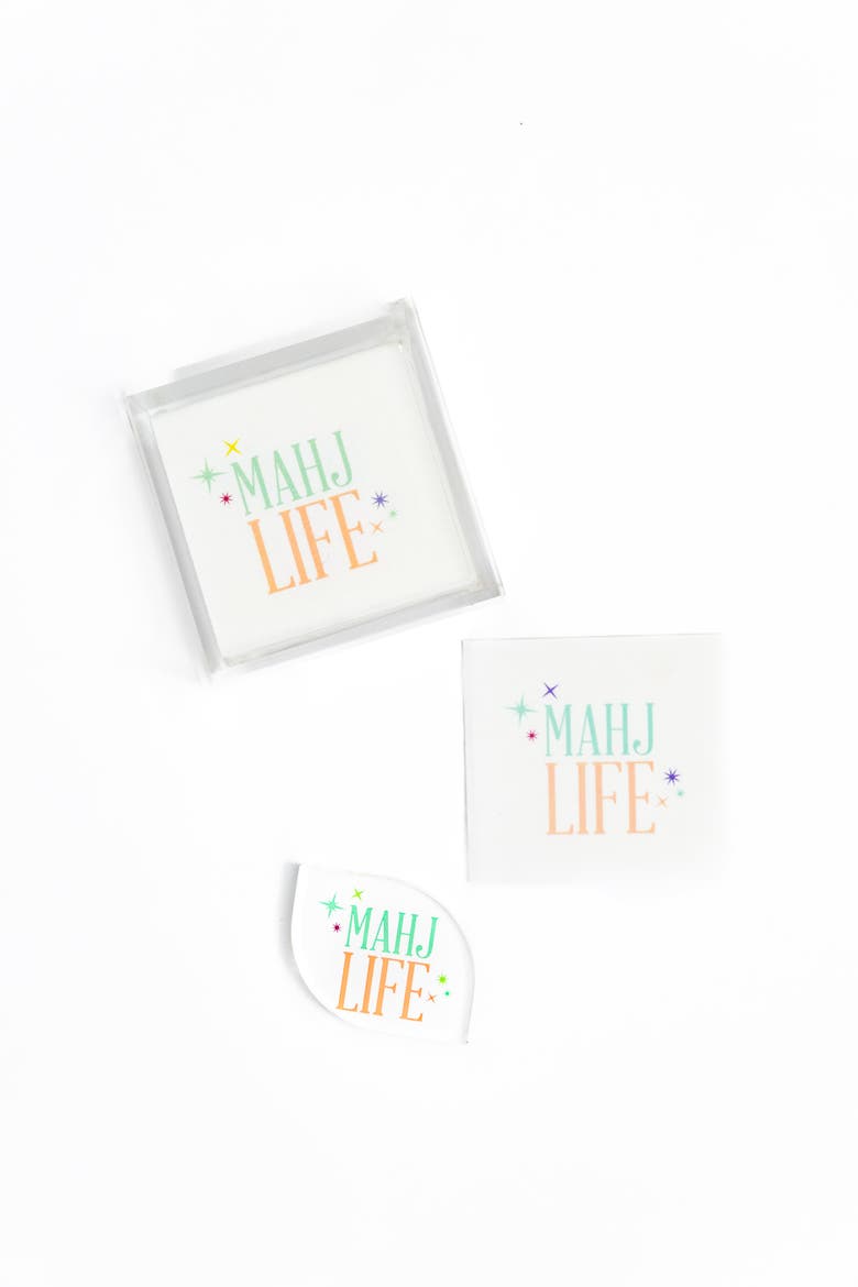 Mahj Life Table Top Bundle, Alternate, color, Clear / Multi