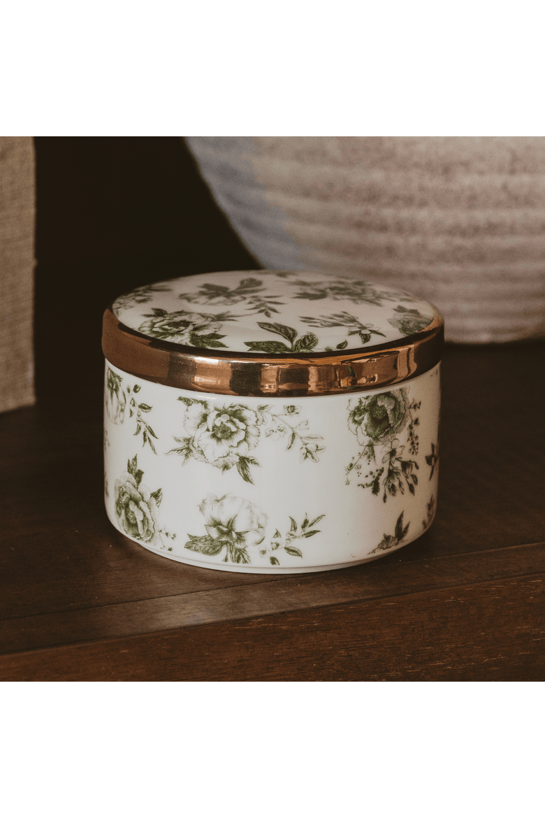 Green Delft Trinket Dish with Lid, Alternate, color, Green Delft