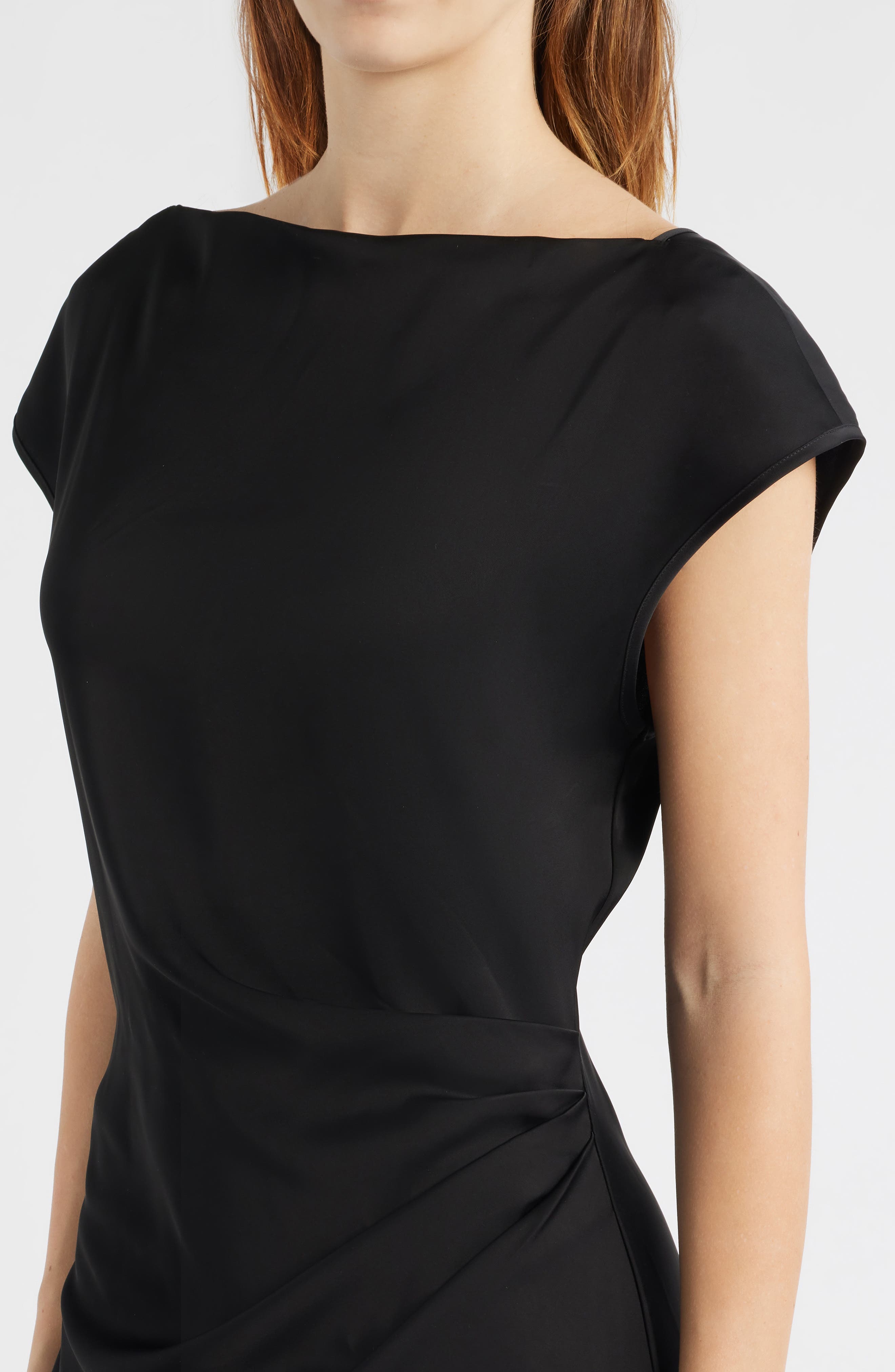 sam edelman gathered satin dress Gathered Satin Dress (Women)