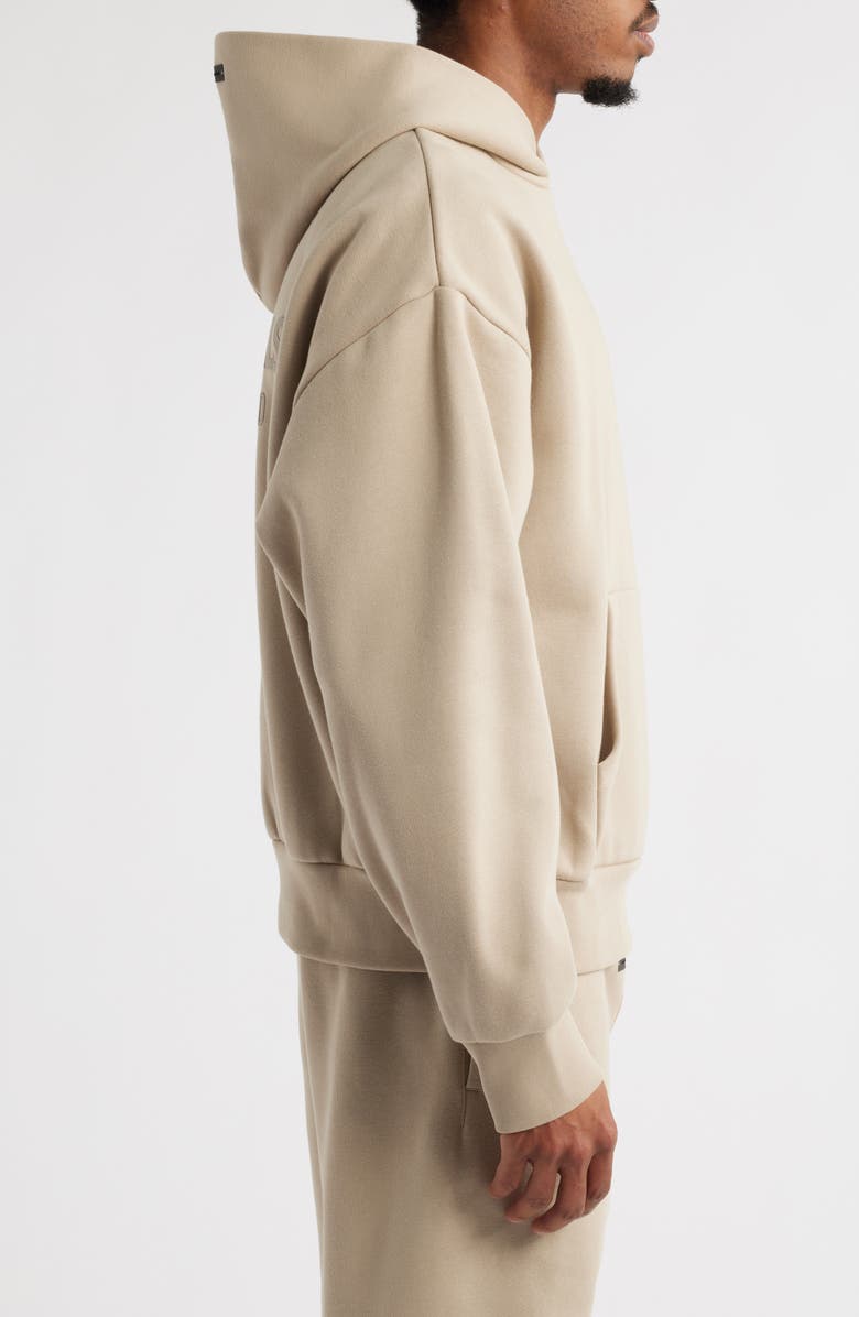 Fear of God Essentials Classic Fit Fleece Hoodie, Alternate, color, Timber