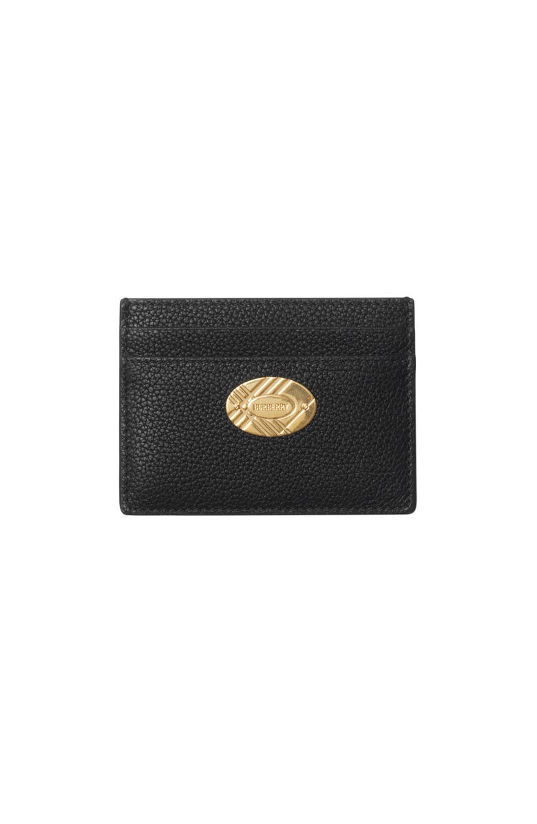 Burberry Cotswolds Card Case, Main, color, Black