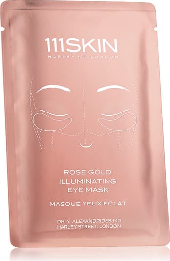 Rose Gold Illuminating 8-Piece Eye Mask Box