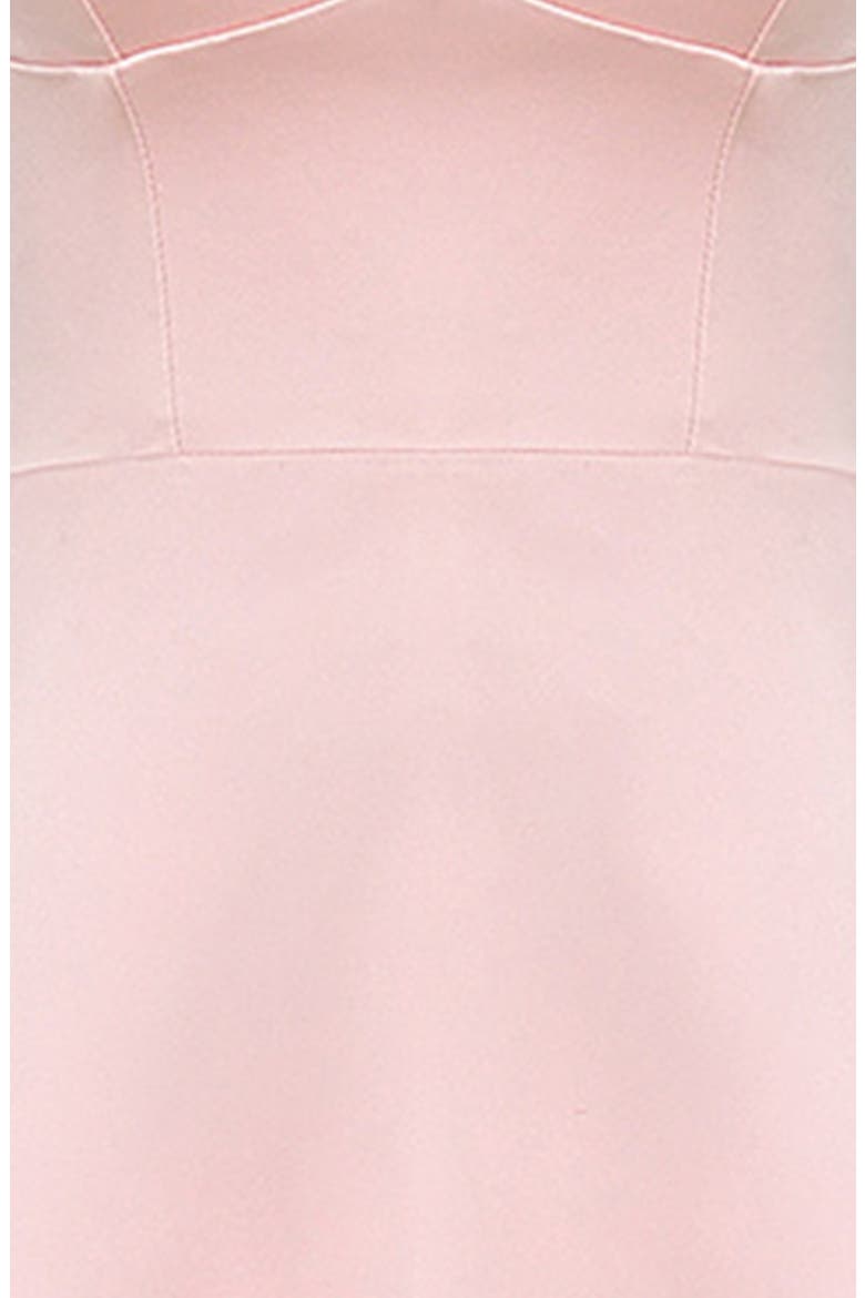Tiffany Satin Midi Cocktail Dress, Alternate, color, ENGLISH ROSE
