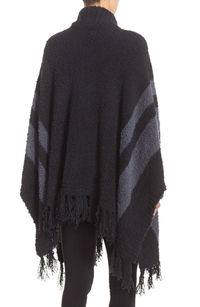 Barefoot Dreams<sup>®</sup> 'Cozy Chic<sup>®</sup> Beach' Fringe Lounge Poncho, Alternate, color,