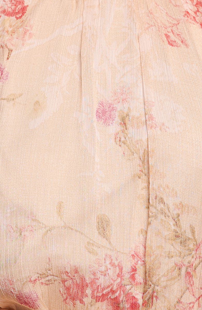 Petal & Pup Phaedra Ruffle Long Sleeve Dress, Alternate, color, Soft Rose