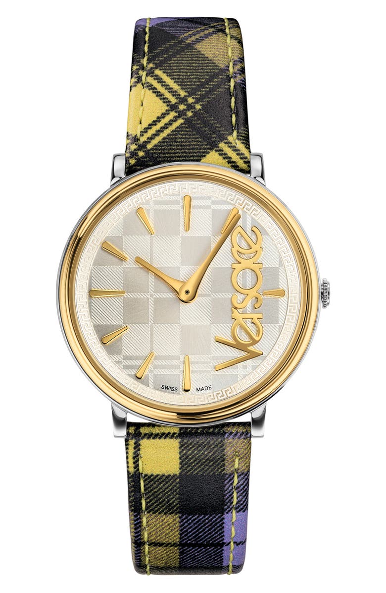 Versace Women's V-Circle The Clans Edition Watch, 38mm, Main, color, 