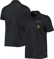 THE WILD COLLECTIVE Men's The Wild Collective Black LA Galaxy Abstract Palm Button-Up Shirts