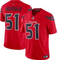 Nike Men's Nike Will Anderson Jr. Red Houston Texans Alternate Vapor F.U.S.E. Limited Jersey