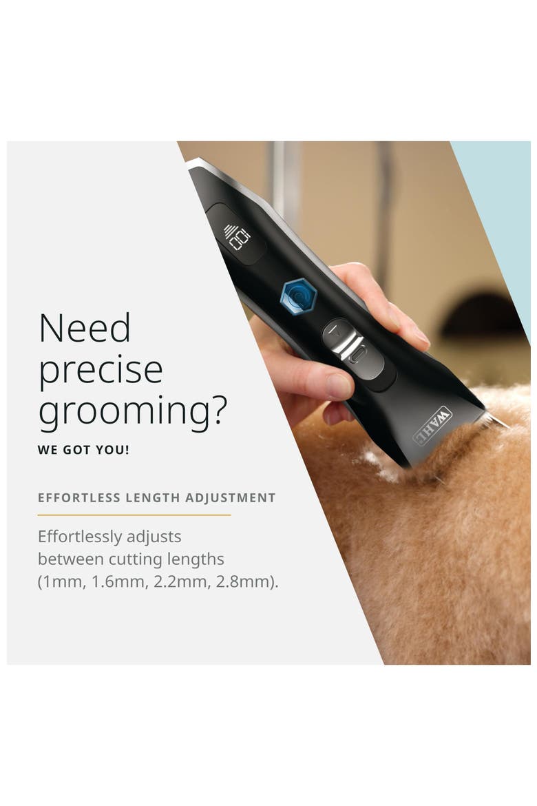 Adjustable replacement blade for pet clippers, Alternate, color, Chrome