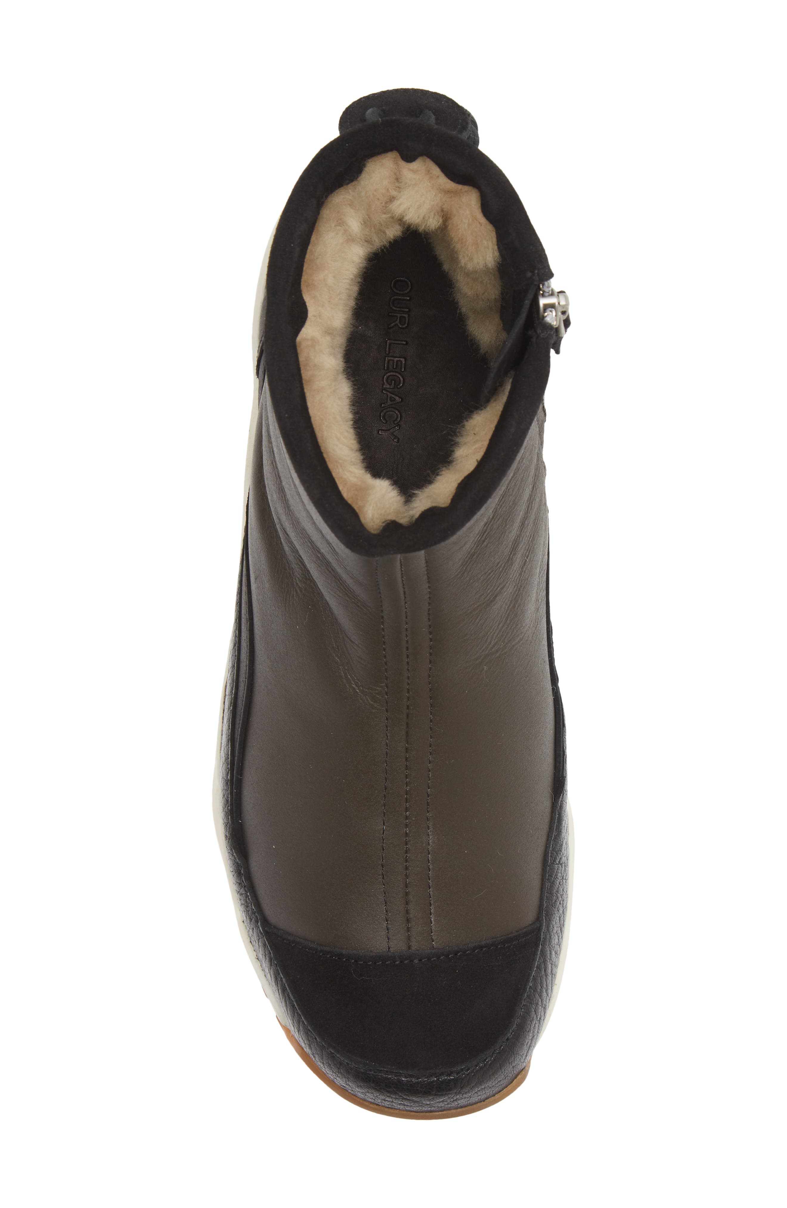 OUR LEGACY Yeti Genuine Shearling Lined Boot, Alternate, color, 