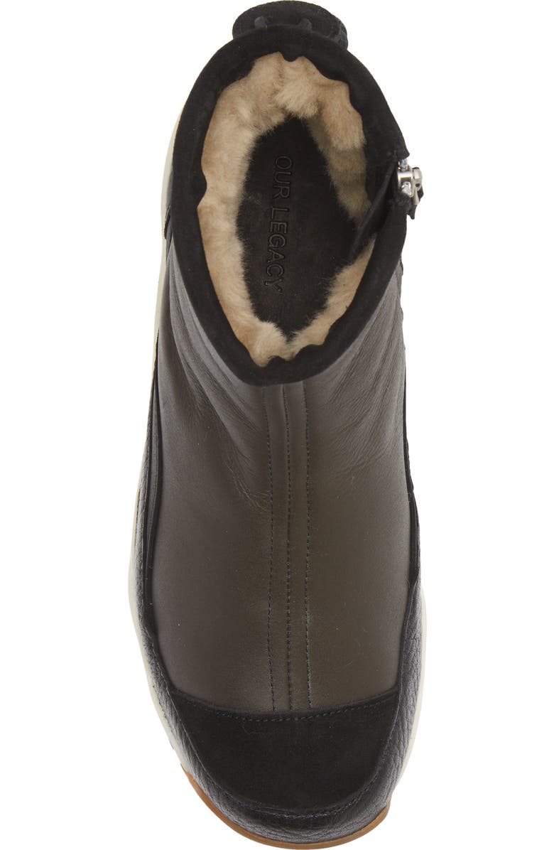 OUR LEGACY Yeti Genuine Shearling Lined Boot, Alternate, color,