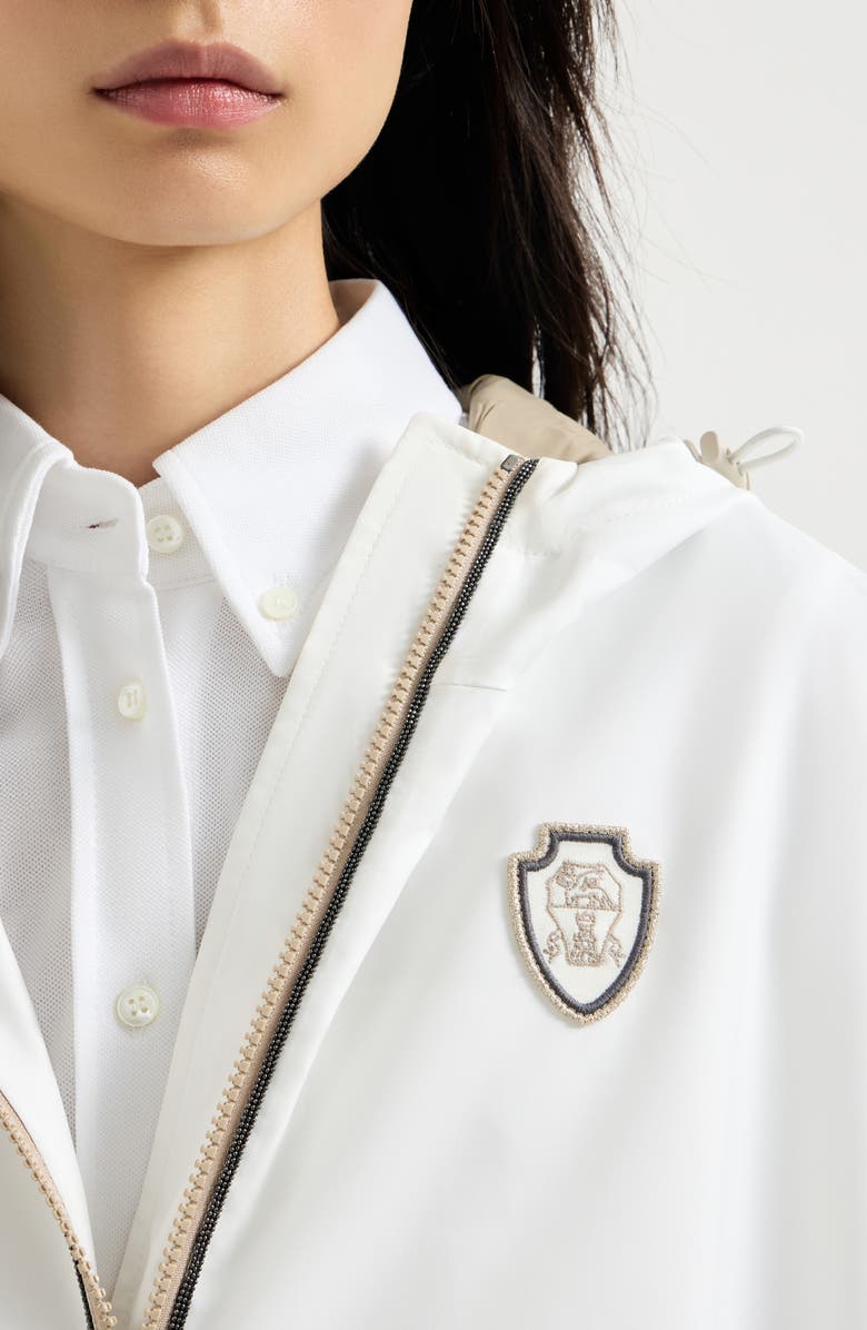 Brunello Cucinelli Nylon outerwear, Alternate, color, White