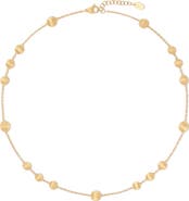 Marco Bicego 18K Yellow Gold Bead Station Necklace