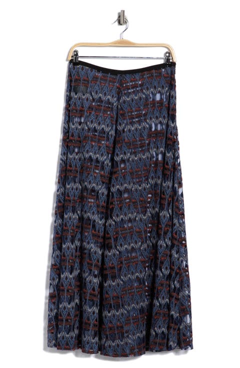 Print Maxi Skirt