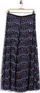 Longchamp Print Maxi Skirt