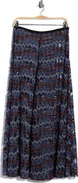 Longchamp Print Maxi Skirt