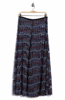 Longchamp Print Maxi Skirt