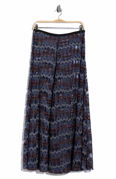 Longchamp Print Maxi Skirt
