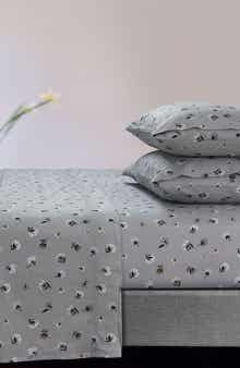 AZORES HOME Floryn Cotton Flannel Sheet Set